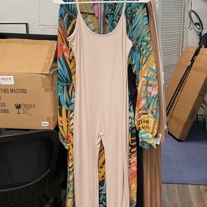 Elegant Cream Jumpsuit